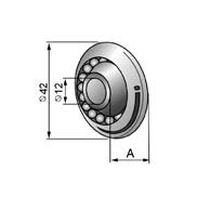 ALUTECH BB42 - 1110800 Подшипник BB42 - 1110800 для роллет (рольставен)